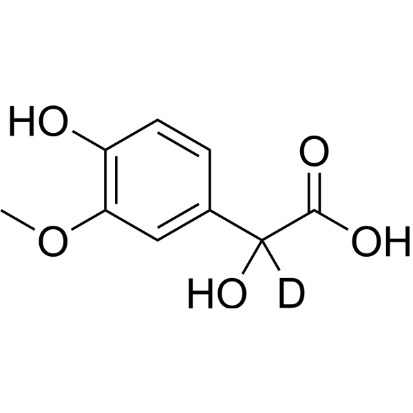 Vanillylmandelic acid-d (vanillylmandelic acid d1) 53587-34-1